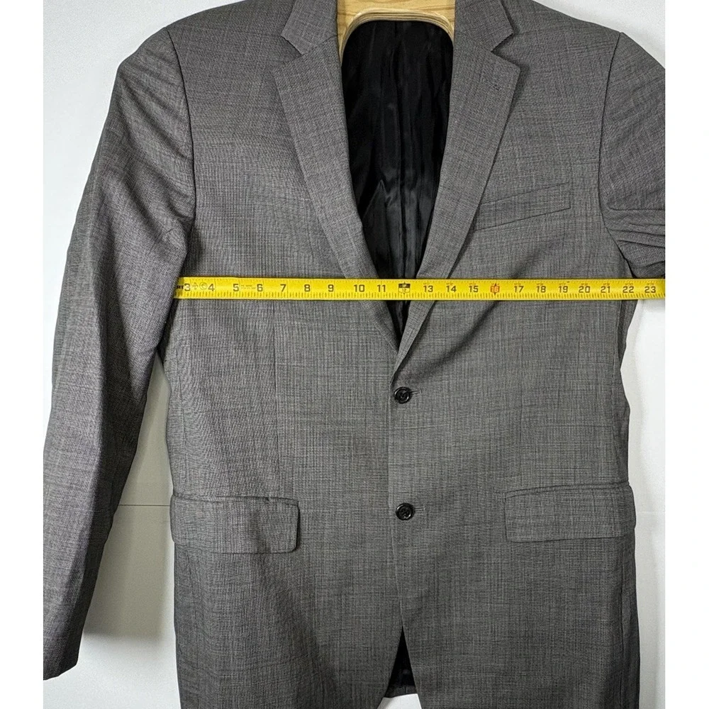Michael Kors Men's Gray Wool Sport Coat Blazer Jacket Suits Size 42L‎